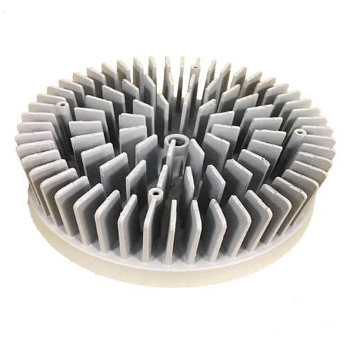 Die casting heatsink of 10W LED light