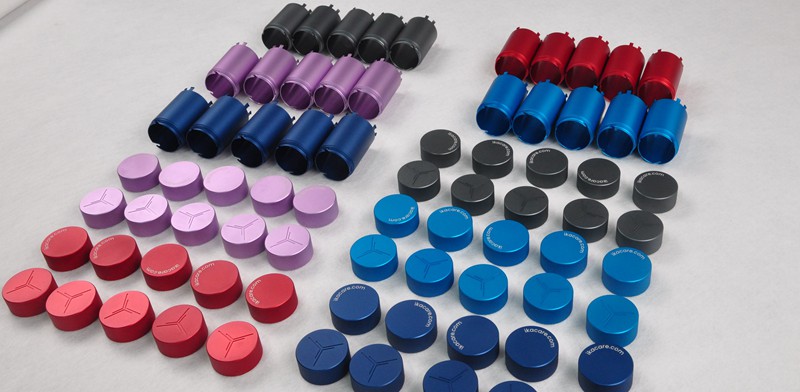 Aluminium Housing For Deodorants In 5 Different Colors